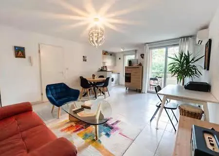 T2 Bord De Garonne - Parking - Clim - Piscine Apartment