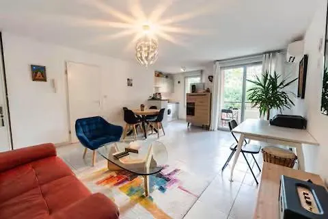 T2 Bord De Garonne - Parking - Clim - Piscine Apartment